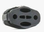 BMW Kauçuk Egzoz Muffler Mount 18207807132 Yangın Engelleyici Yüksek Hassasiyet