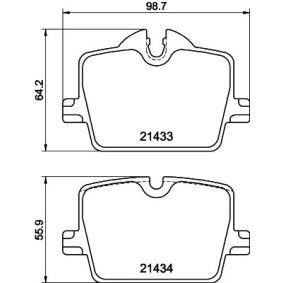 BMW 34206888832 Şasi Parçaları Fren Yastığı Seti
